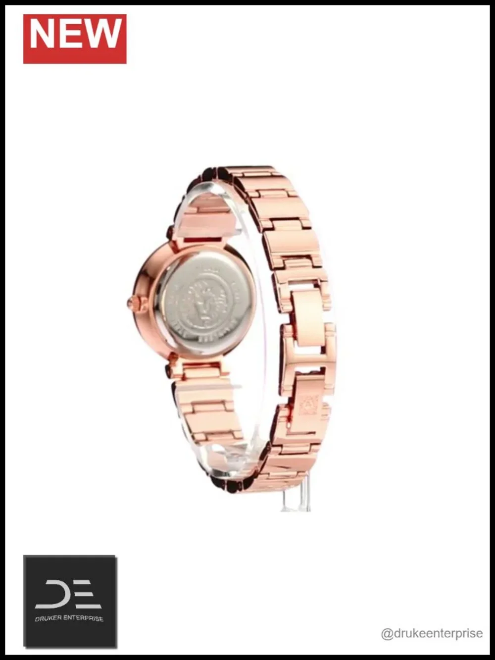 Genuine Diamond Dial Bracelet Watch - Analog Quartz